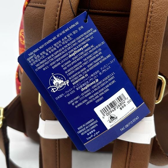 Loungefly Mickey Mouse: The Main Attraction Mini Backpack - Picture 14 of 14